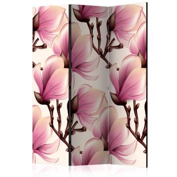 Biombo - Blooming Magnolias (135x172 Cm)