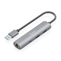base replicadora aisens asuc-4p035-gr usb-a ethernet gigabit 2xusb-a 1xusb-c gris 15 cm