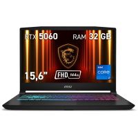 portatil msi katana 15 hx b14wfk-461xes 156 intel core i7-14650hx 32gb 1tb ssd rtx 5060 8gb freedos