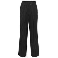 only pantalones dune wide hw trousers - night skylight gray para mujer