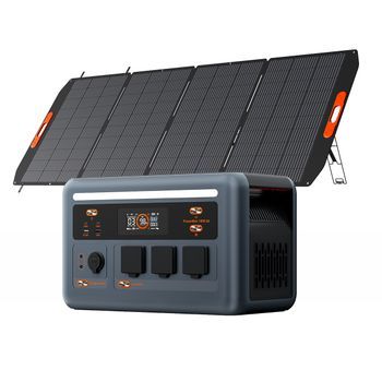 Oscal Powermax1800se 1024wh Capacity 800w Estaciones Energía Portátiles + Pm400plus Paneles Solares