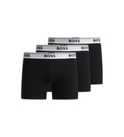 boss para hombre 50475282 pack 3 boxers logotipo negro xxl homewear algodon