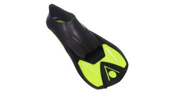 Par de aletas aquasphere microfin negro amarillo ninos