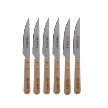 Jean Dubost Juego De 6 Cuchillos Para Carne - Cb10a79se15311