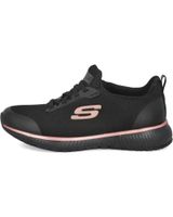 de skechers skechers zapatilla deportiva negra con detalles oro rosa negro