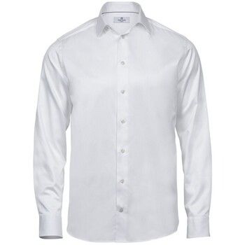 Tee Jays Camisa manga larga Luxury para hombre