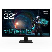 monitor gigabyte gs32qca 315r qhd 180hz va curvo freesync hdr 1ms eyesafe 20