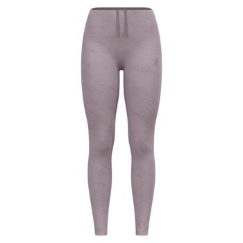 Odlo Zeroweight Print Reflective Mallas Para Correr Mujeres-Gris