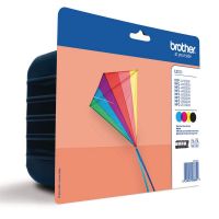 brother lc223valbp pack negro cian magenta amarillo