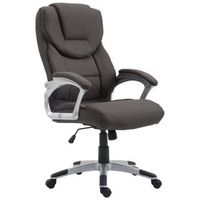silla de oficina texas en tela gris oscuro 73x65x109 cm clp