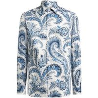 etro camisa manga larga mrib0001-x0802 para hombre