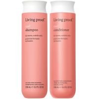 living proof curl shampoo and conditioner bundle for stronger hydrated healthier looking curls