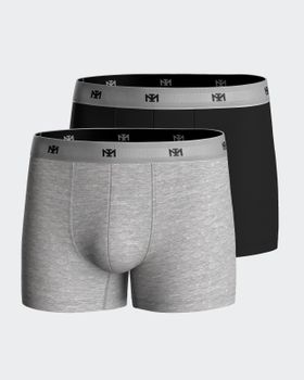 Pack 2 boxers de punto de hombre en Lyocell