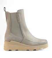 hispanitas para mujer hi243692 botines de piel con cuna iron gris 39 3 a 5cm cremallera casual