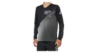 maillot de manga larga r core x 100  negro   gris