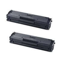 compatible multipack samsung xpress sl-m2070w printer toner cartridges 2 pack -mlt-d111s