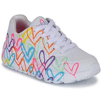 Skechers Zapatillas UNO LITE - GOLDCROWN SPREAD THE LOVE para niña