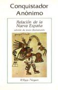 conquistador anonimo relacion de la nueva espana