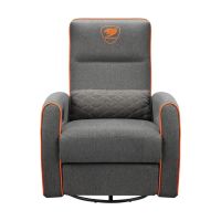 butaca gaming cougar cgr-fdf-gro 150kg tela grisnaranja reposabrazos acolchados ergonomia pro