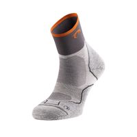 calcetines lurbel desafio four gris hielo naranja talla m