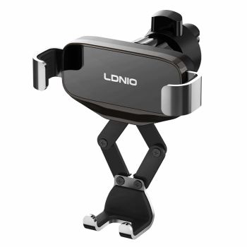LDNIO MG13 Soporte mecánico de gravedad para teléfono de coche Soporte de navegación para ventilación del aire 360° Sopo