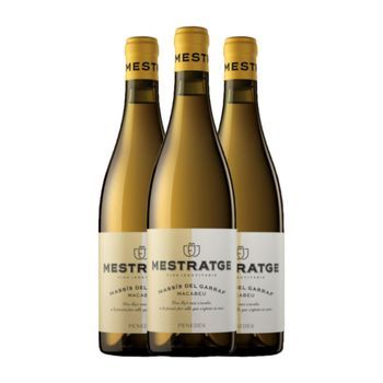 Vins Identitaris Vino Blanco Mestratge Penedès Joven 75 Cl 12.5% Vol. (pack De 3 Unidades)