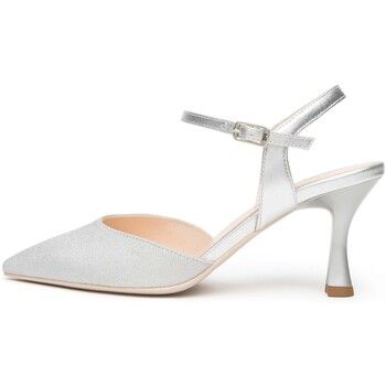 NeroGiardini Zapatos de tacón T.Microglitter Argen Nettuno Tpu Adam Alek para mujer