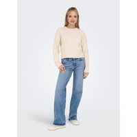 only jeans 15280466 juicy wide-light blue denim para mujer