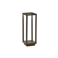 linterna corten para el hogar 22 w led bateria ip54 color azafran