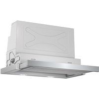 bosch serie 4 dfs067a50b telescopic cooker hood - silver silver