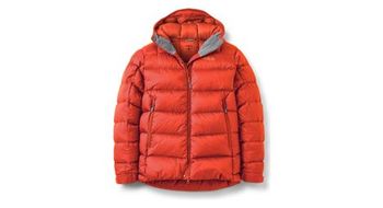 Sudadera con capucha rab neutrino pro roja para hombre