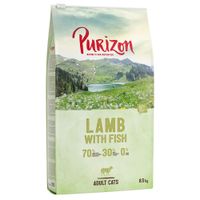 purizon adult grain-free lamb with fish - economy pack 2 x 65kg