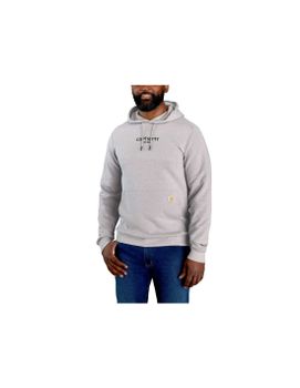 Sudadera Carhartt Lightweight Logo Graphic Sweatshirt Hombre Asphalt Heather