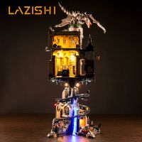 juego de luces led lazishi 76417 adecuado para gringotts wizard bank r bloques de construccion de edicion de coleccionistas solo accesorios de iluminacion