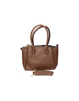 Bolso Con Asas Mia Larouge W201347 En Color Cafe Uni