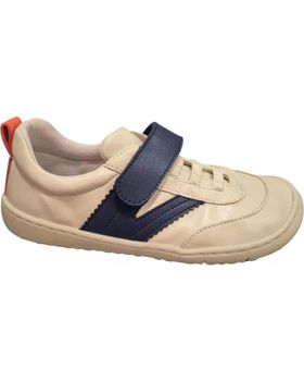de COQUEFLEX ZAPATILLAS DE DEPORTE BEIGE Y AZUL
