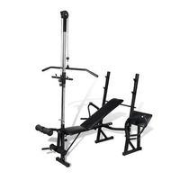 banco de entrenamiento de fitness gimnasio en casa vidaxl
