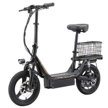 [EU DIRECT] SINOHON SK14 Bicicleta eléctrica 36V 10.4Ah 250W(330W Pico) Velocidad máxima recomendada 25 km/h Neumático n