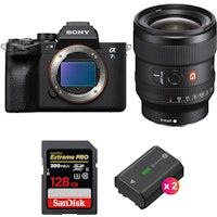 Alpha a7S III + FE 24mm f/1.4 GM + SanDisk 128GB Extreme PRO UHS-II SDXC 300 MB/s + 2 NP-FZ100 | 2 a?os de garant?a