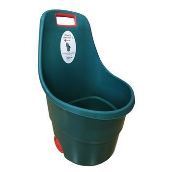 Pluvia Carro Jardín Verde Ruedas 88.5x57x53 Cm 48 L