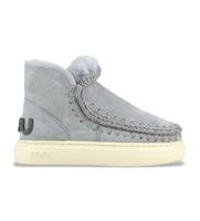 mou para mujer mufw411001a botines de piel eskimo bold glitter logo azul 37 plano ninguno casual