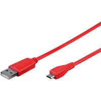 goobay cable usb 20 a micro usb machomacho 1m rojo