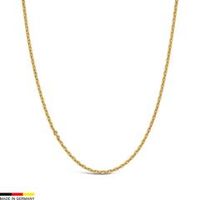 cadena ancla de oro amarillo de 18 quilates 19 mm de grosor