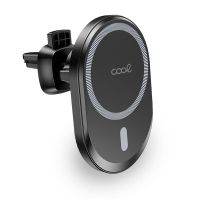 cool soporte universal magnetico para coche con carga inalambrica qi