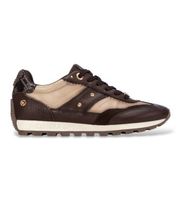 carmela para mujer 16423804-marron zapatillas de piel 164238 marron 40 3 a 5cm cordones casual