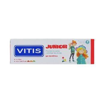 Dentaid Vitis Junior 75 ml sabor tutti frutti