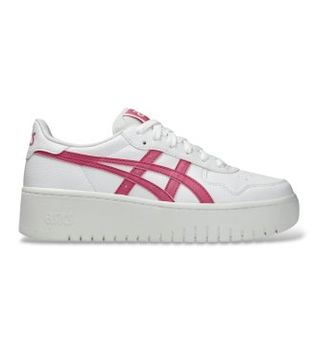 Asics para mujer. 1202A024 Zapatillas de Piel Japan S PF blanco (41.5), Plano, Cordones, Casual