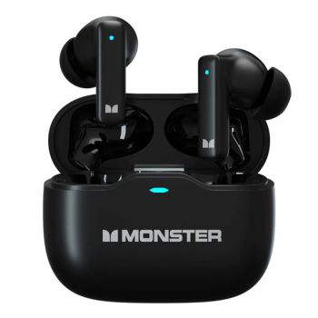 Auriculares MONSTRUO GT17 TWS bluetooth 5.4 con cancelación de ruido ENC, unidad de controladores de 10 mm, 24 horas de