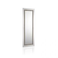 espejo de pared de gran tamano 180x60 cm kira andersen pino - gris 60 x 180 x 35 cm