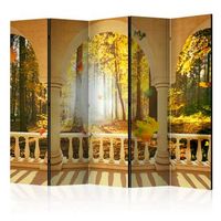 biombo - dream about autumnal forest ii 225x172 cm